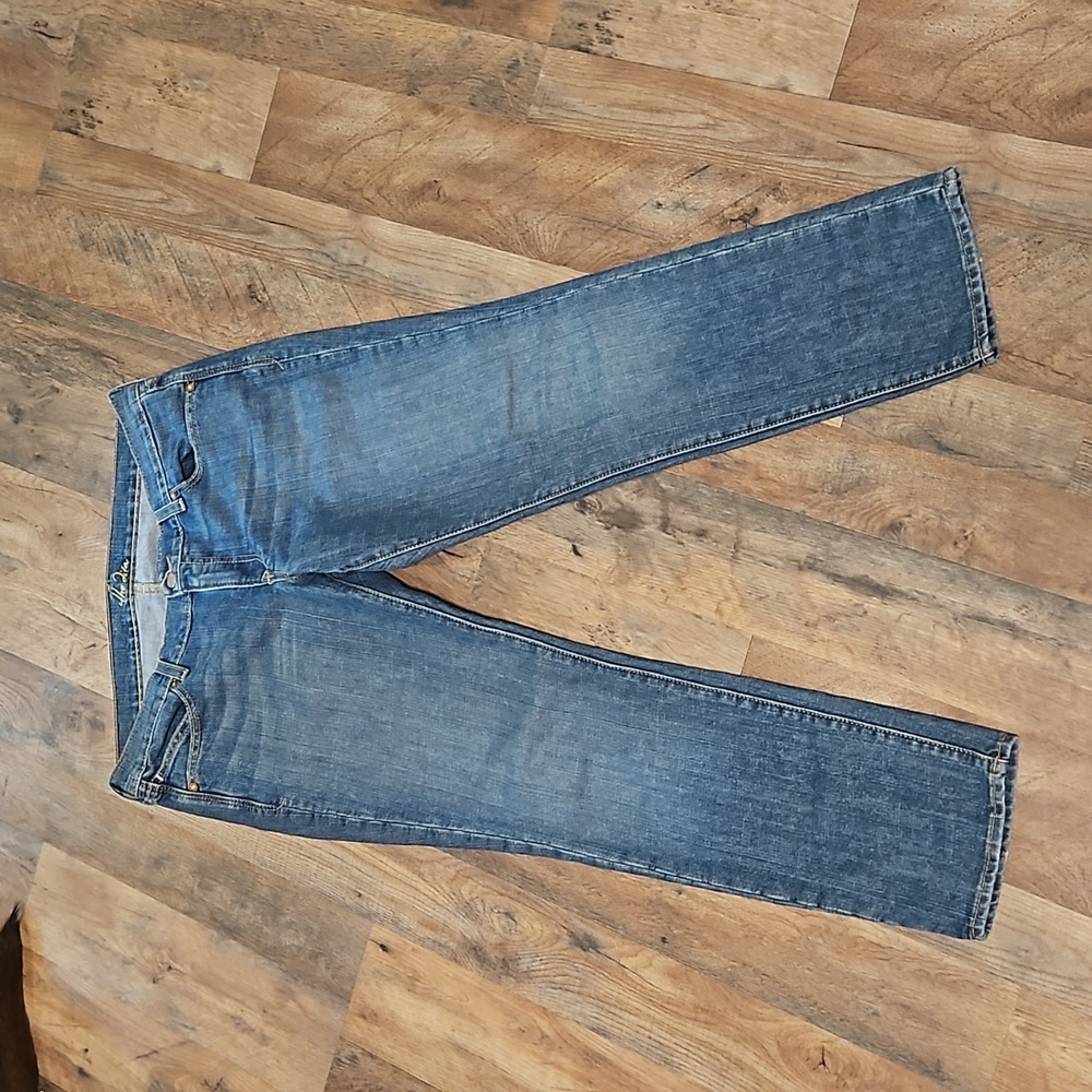 Old Navy Women's Straight Leg Jeans - Blue
